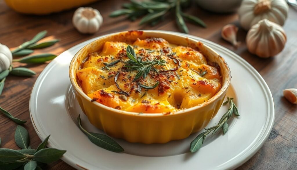 gratin de butternut​