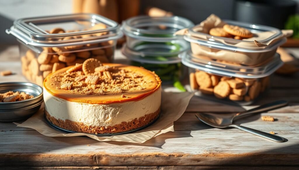 Conservation cheesecake speculoos