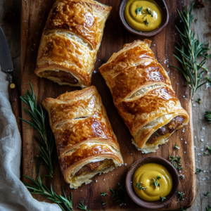 feuilleté saucisse​