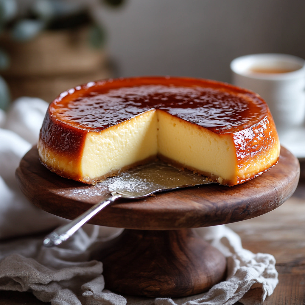 recette flan patissier​