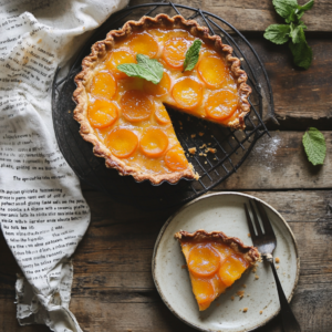 tarte aux abricots