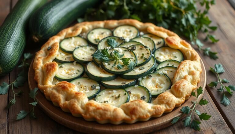 tarte courgette​