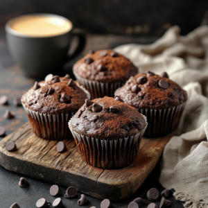 recette muffins chocolat​